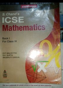 Maths Book Class 9 And 10 Icse