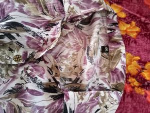 Floral Print Cord Set