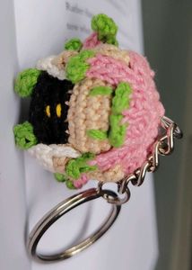 Mitsuri kanroji crochet keychain, demon slayer