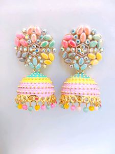 Flower Designs Jhumka For GIRLS/Women