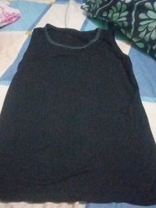 2 Crop Top With Black TankTop