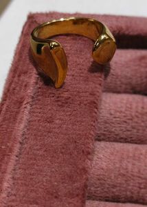 Uneven Gold Plated Adjustable Ring