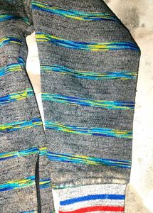 Striped Casual Hoodie