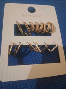 Primark Earring Set (6) ...*new*