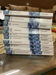 CFA L1 2025 Books
