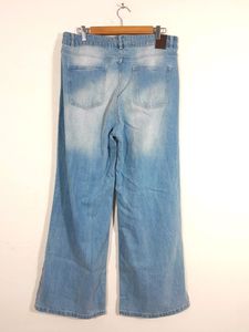 Street 9 Ice Blue  Side Slit Jeans