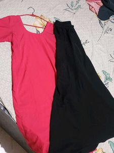 Set Of Kurta With Circular Plazzo