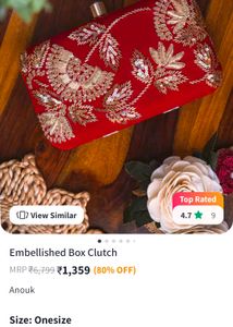 Anouk By Myntra Clutch