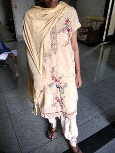 Beautiful Patiyala Salwar Suit With Dupatta