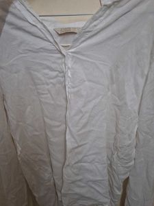 White Button-Down Shirt