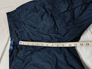 Navy Blue Cargo Shorts