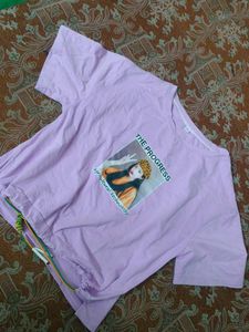 Graphic Print Tee korean