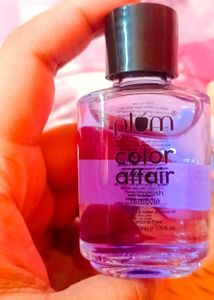 PLUM COLOR AFFAIR NAIL POLISH REMOVER 💅