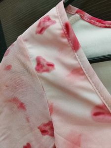 Floral Print Crop Top