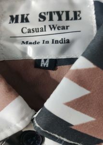 Patterned Casual Shirt