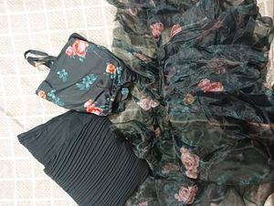 partywear shrug dress