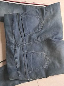4 Items Jeans Girls&#39; Striped Denim Joggers✨️