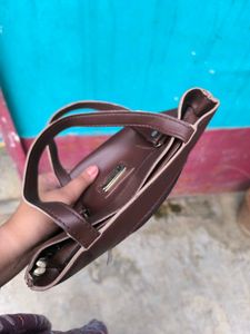 Choco Brown Hand Bag