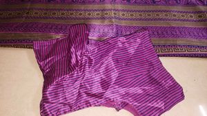 Elegant Purple Saree