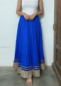 Royal Blue Ethnic Skirt