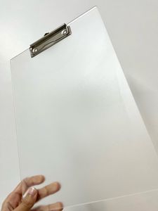 Muji A4 Clear Acrylic Clipboard