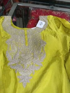 Lime Green Salwar Kameez