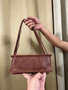 Vintage Brown Satchel Bag
