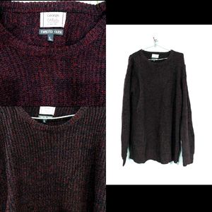🇲🇳 Twisted Yarn Thrifted Sweater