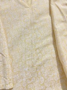 Vintage Yellow Tunic Top