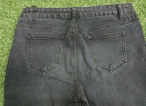 Black Flare Boot-Cut Jeans