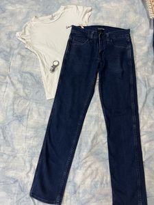 Dark Blue Jeans For Women