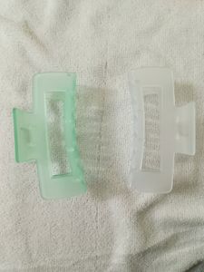 Korean Transparent Frosted Clutcher Hair Claw Clip