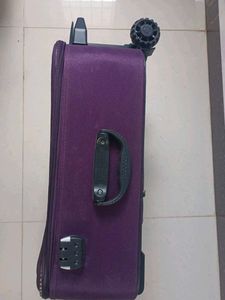 Purple Galaxy Carry-on Suitcase
