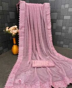 Bollywood Fancy Saree With Blouse Piece..