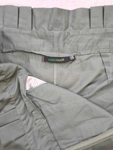 Olive Green  Trouser/ Capri