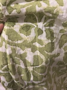 Green Floral Kurta