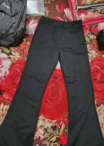 Black bootcut pants