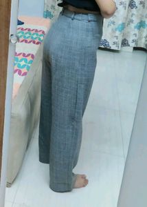 Formal Check Pants For Women