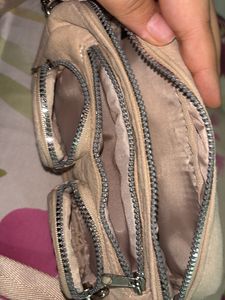 Nude H&amp;M cargo bag
