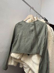 Trendy Cut Out Back Sweater