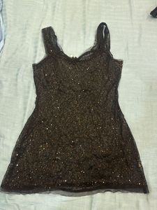 Net Party Wear Top
