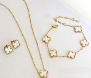 Stainless Steel Vancleef Set (white)🎀🎀
