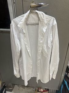 Classic White Button-Down Shirt