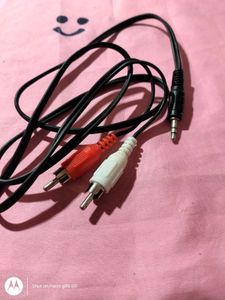 3.5mm Jack to Dual RCA Audio Aux Cable