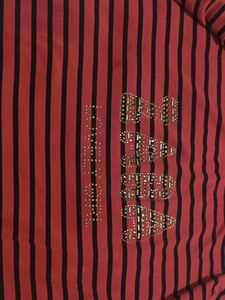 Red Black SHOULDER CUT Zara Top