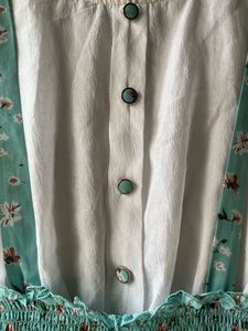 Cute Floral Dress with Suspenders