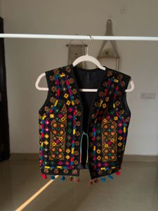 BOHEMIAN ETHNIC MIRROR WORK WAISTCOAT