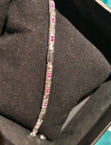 ladies pure silver bracelet 💓
