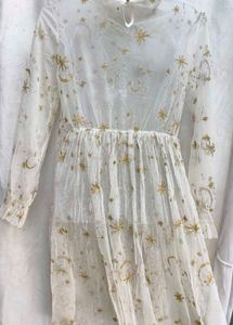 13111. Elegant Floral Chiffon Maxi Dress