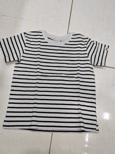 Striped Short Sleeve T-Shirt